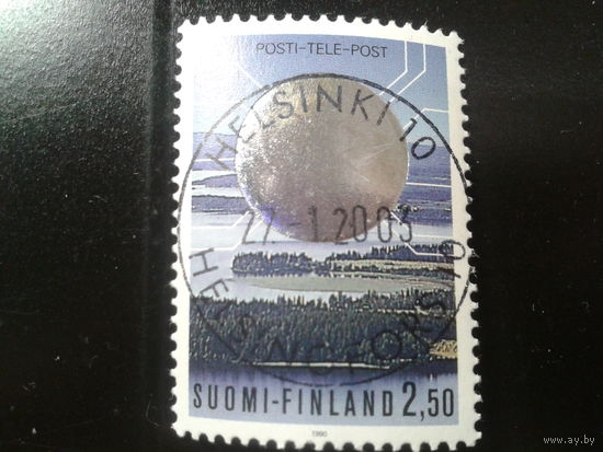 Финляндия 1990 почтовая эмблема
