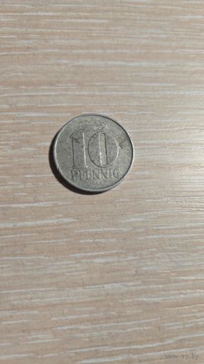 10 пфенигов 1965 германия