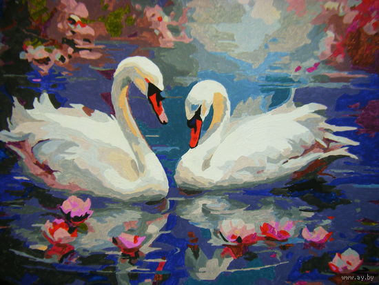 ВЕЧНАЯ ЛЮБОВЬ. Акрил. Холст. 50см.х40см.