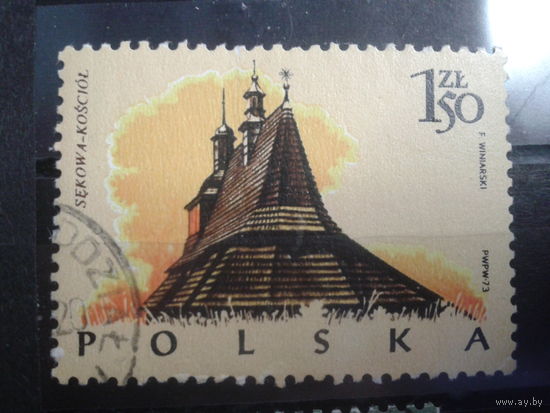 Польша, 1974, Деревянная архитектура