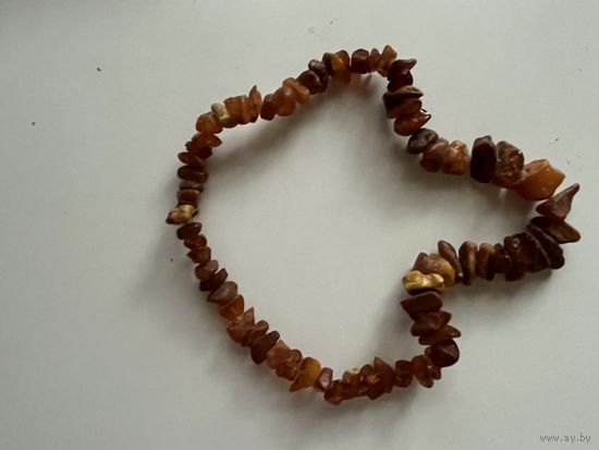 Бусы янтарь 5
