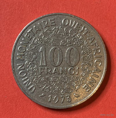 Центральная Африка 100 франков 1973г.