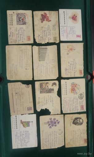 Конверты СССР подписанные