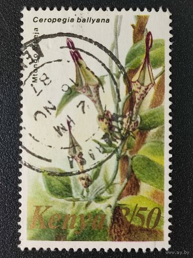 Марка Кения Цветы 1983г. 2.29