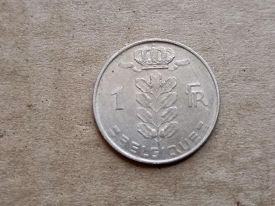 Бельгия 1 франк, 1970г. 'BELGIQUE' (D-107)