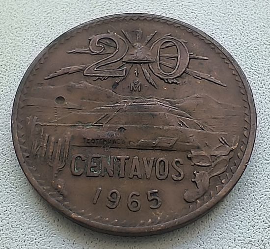 Мексика 20 Сентаво 1965 6-9-10