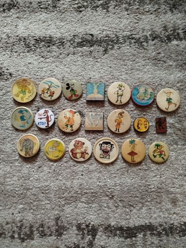 Значки детские с рубля