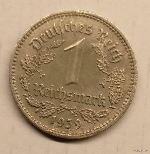 1 рейхсмарка 1939А. Нечастая.