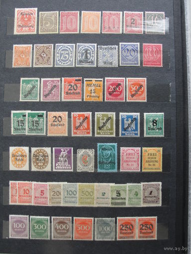 Продажа коллекции с 1 рубля! Чистые почтовые марки Германии.