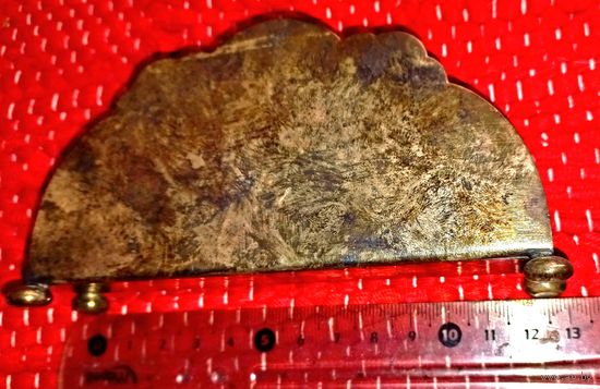 САЛФЕТНИЦА ЕВРОПА серебрение  нач. ХХ века. Ар-деко КЛЕЙМО