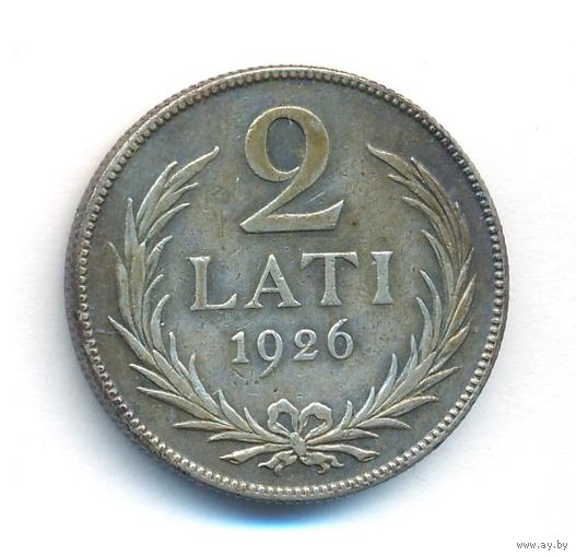 2 лат 1926 г. серебро