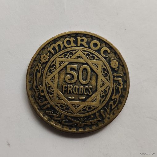 Марокко 50 франков 1371 (1952) г.