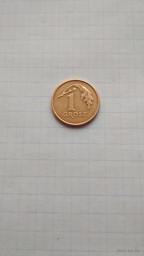 1 грош 2013 г. Польша.