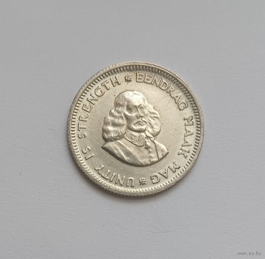 5 центов. 1963г.500пр.,Южная Африка ЮАР.
