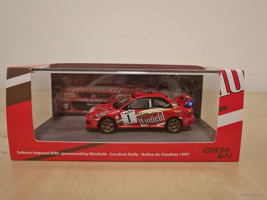 OKM64 1/64 Subaru Impreza WRC Winfield 1997