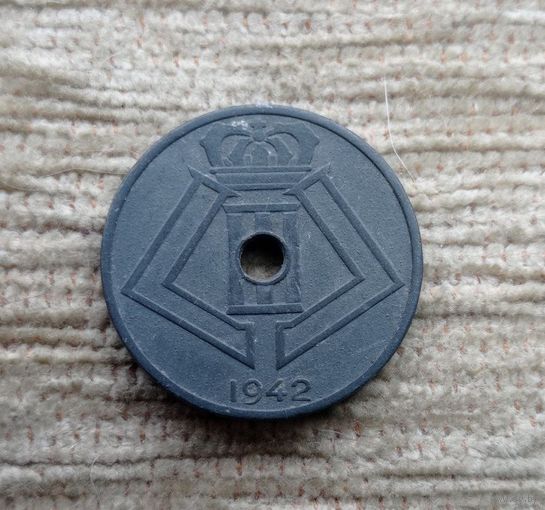 Werty71 Бельгия 25 сантимов 1942