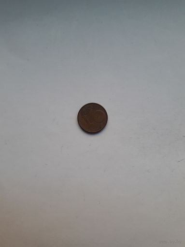 Германия 1 евроцент 2002 F