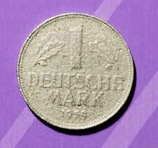 1 марка 1959 Германия