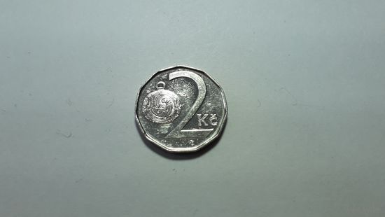 2 кроны 2011 г. Чешская Республика. Внимательно читайте объявление.