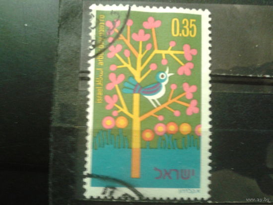 Израиль 1975 Фестиваль, птица