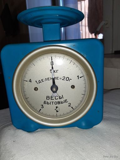 Весы бытовые раритетные, 5 кг