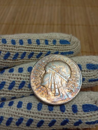 10 ЗЛОТЫХ 1932 Г.,ЯДВИГА!ОРИГИНАЛ!