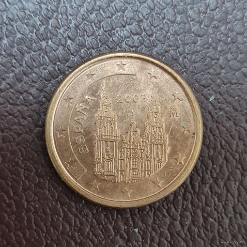 Испания 1 евроцент 2003
