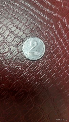 Монета 2 копейки 2009г. Украина. Неплохая!