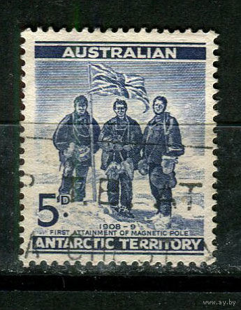 Австралийская антарктическая территория - 1961 - Исследование Антарктики - [Mi. 6] - полная серия - 1 марка. Гашеная.  (Лот 1JD)-TG2P1