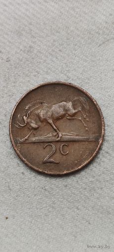 Африка 2 цент 1970