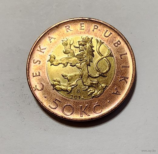 Чехия 50 крон, 2014
