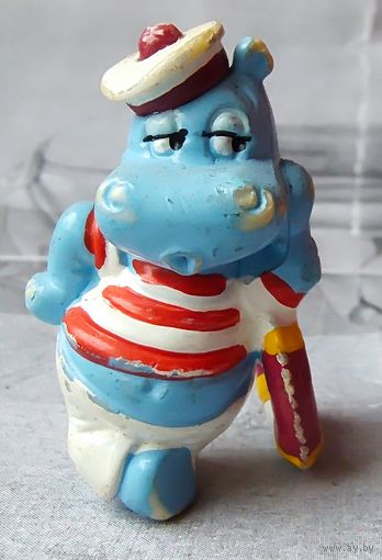 Киндер бегемот. Игрушка сюрприз, серия бегемотики