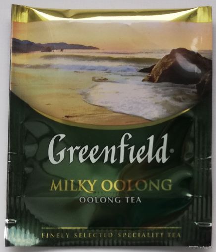 Чай Greenfield Milky Oolong (оолонг, лепестки мальвы, натуральный ароматизатор молоко) 1 пакетик