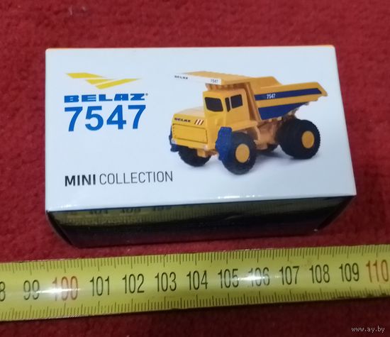 Моделька БелАЗ новая в упаковке в коллекцию с рубля