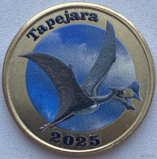 Остров Адонара (Малые Зондские острова) 7 долларов 2025 г. Динозавр. Птерозавр. Тапежара