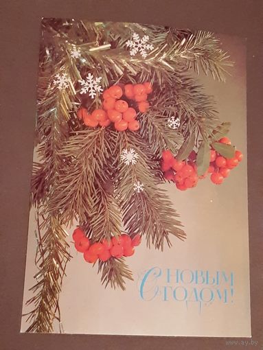 Чистая. С Новым Годом! Дергилев 1987 г.