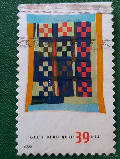 США. Искусство. Gees Bend quilt