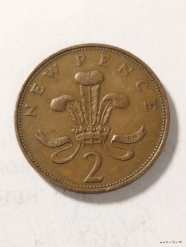 Великобритания 2 пенса 1971