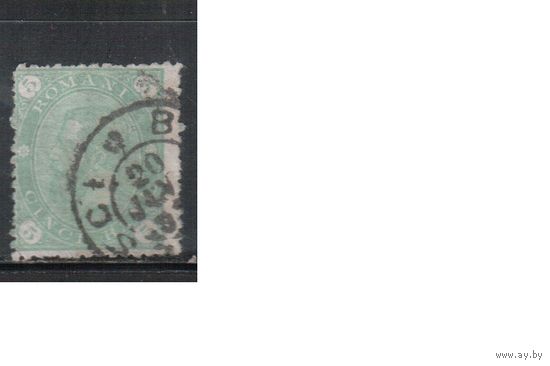Румыния-1890, (Мих.84) гаш. , Стандарт, Король Карл I, (2)