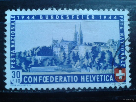 Швейцария,1944,500 лет сражению, полн. серия (4 скана), Мих.26евро
