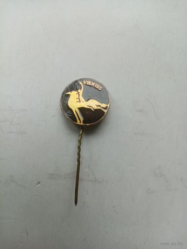 ЗНАК ВИЛЬНЮС ЛАТУНЬ