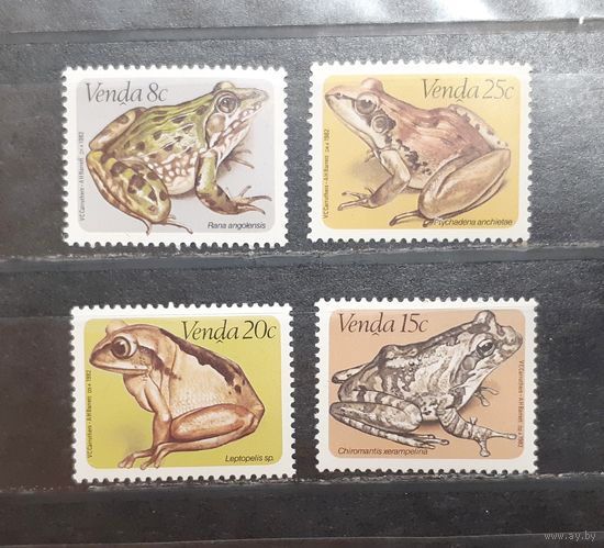 Венда. 1982 год. Фауна. Лягушки (1060)