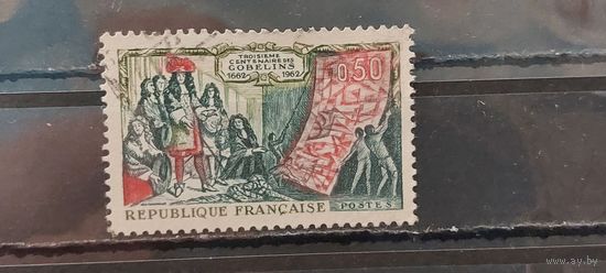РАСПРОДАЖА ФРАНЦИЯ 1962г. Полная серия. Гаш.