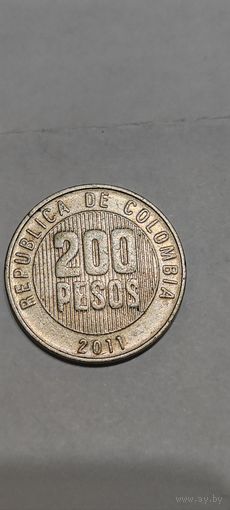 Колумбия 200 песос 2011