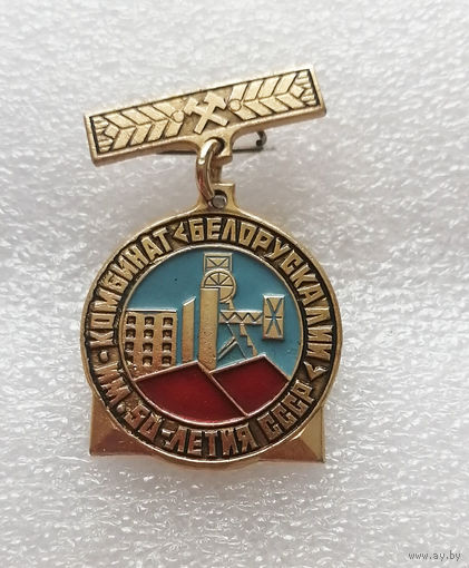 Комбинат Белорускалий им. 50-летия СССР. Промышленность БССР #1097-OP22