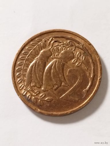 Новая Зеландия 2 цента 1982