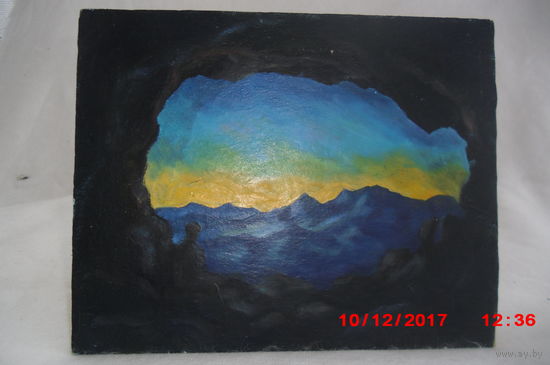 Картина маслом 30*24 см на фанере