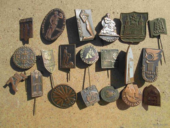 Значки тяжелые