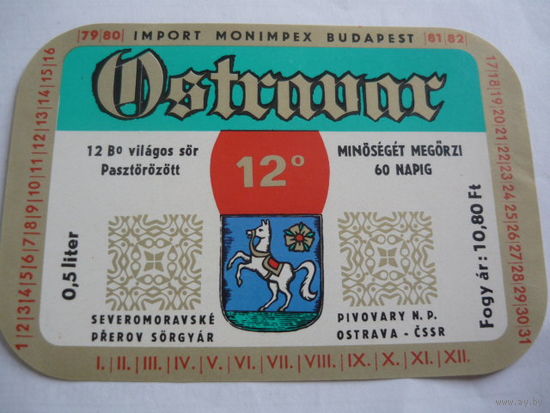 Пивная этикетка