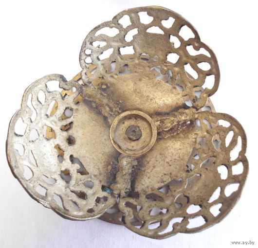 Ваза Конфетница Подсвечник Бронза Стекло